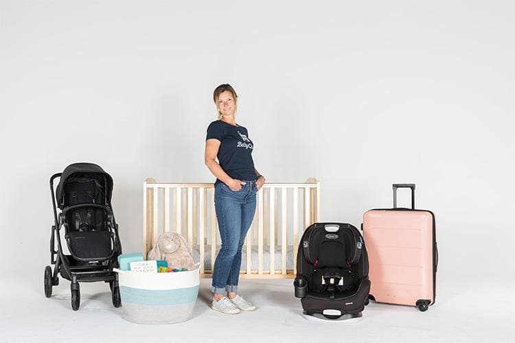 Renting baby sale gear while traveling