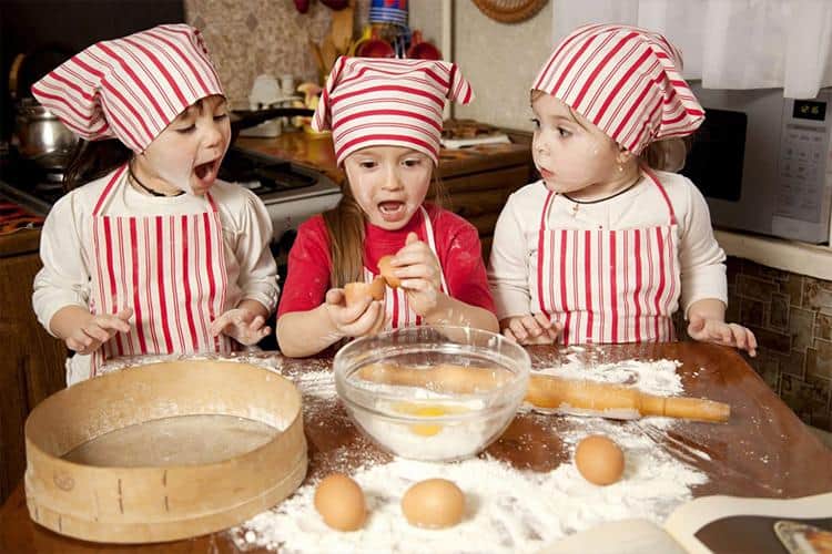 Baking In Winter With Kids